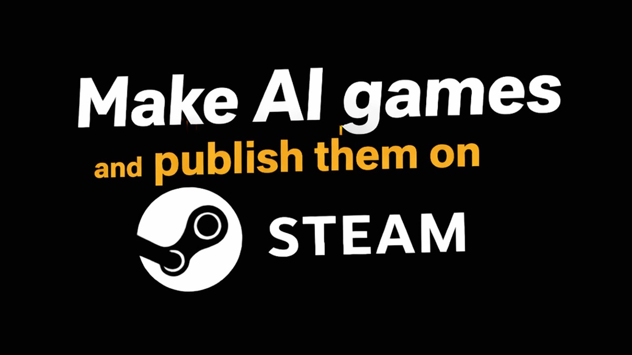 AI can generate Steam games now...