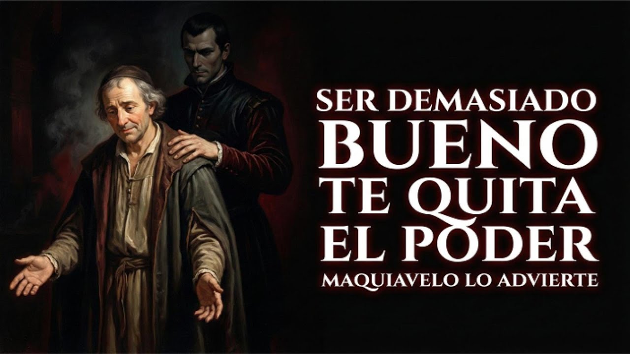Ser demasiado BUENO te quita el PODER Maquiavelo lo advierte