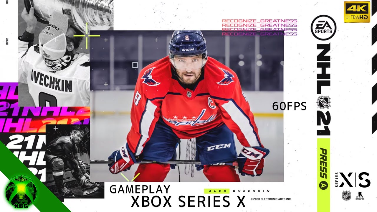 NHL 21 Xbox Series X Gameplay 4k-60 FPS