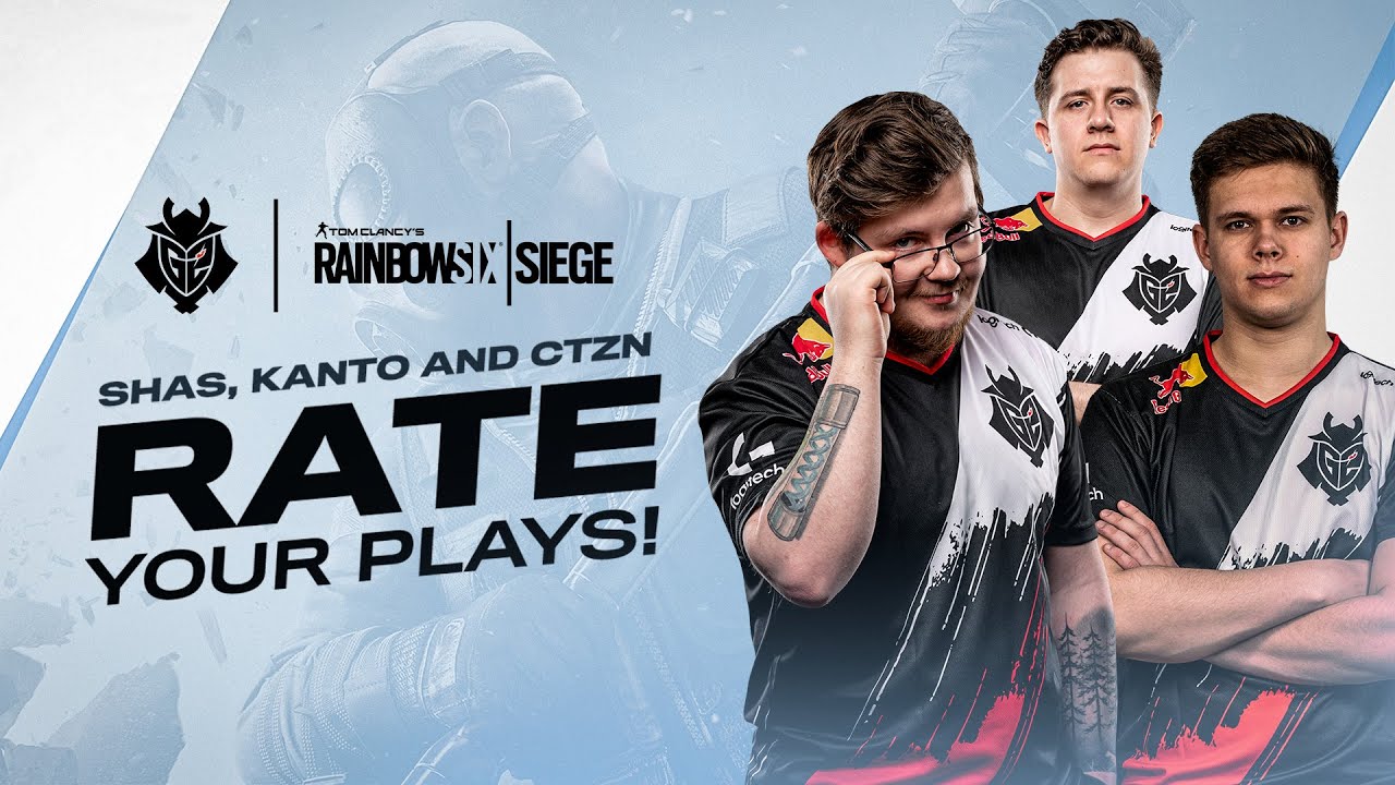 Shas, Kanto, and CTZN Rate Your Plays | G2 Rainbow Six Siege
