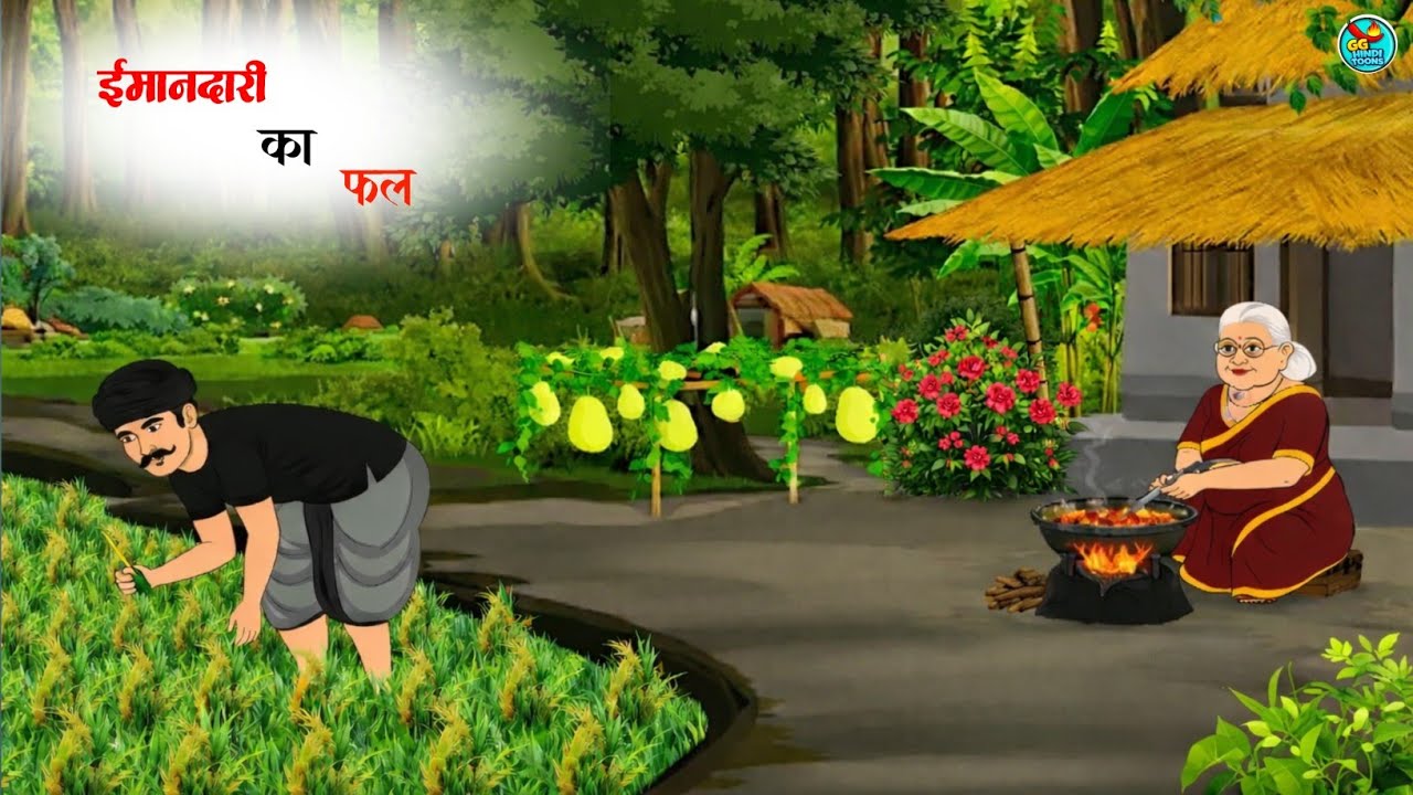 गरीब लड़के की ईमानदारी की जीत | Poor Boy's Honesty | Hindi Animated Story | Moral Story 