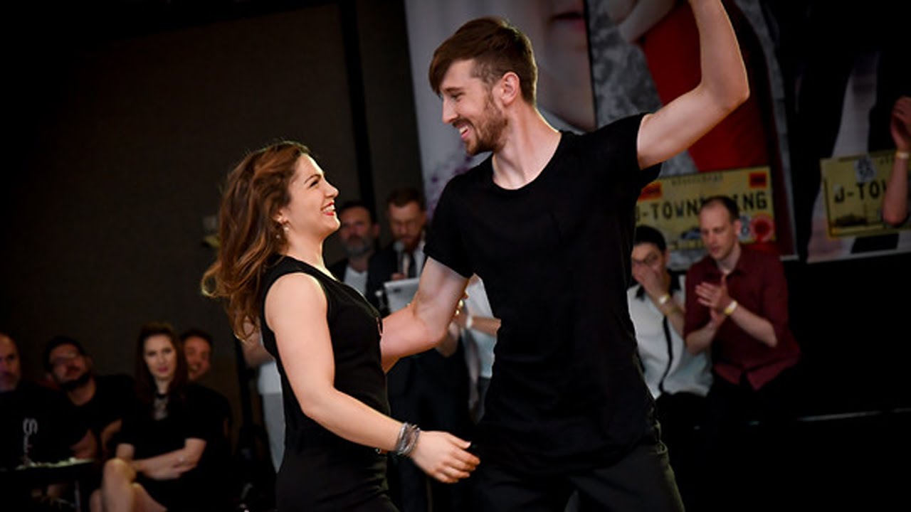 Jakub Jakoubek & Camille Fumanal - 2nd place Advanced Jack&Jill - D-TownSwing 2016