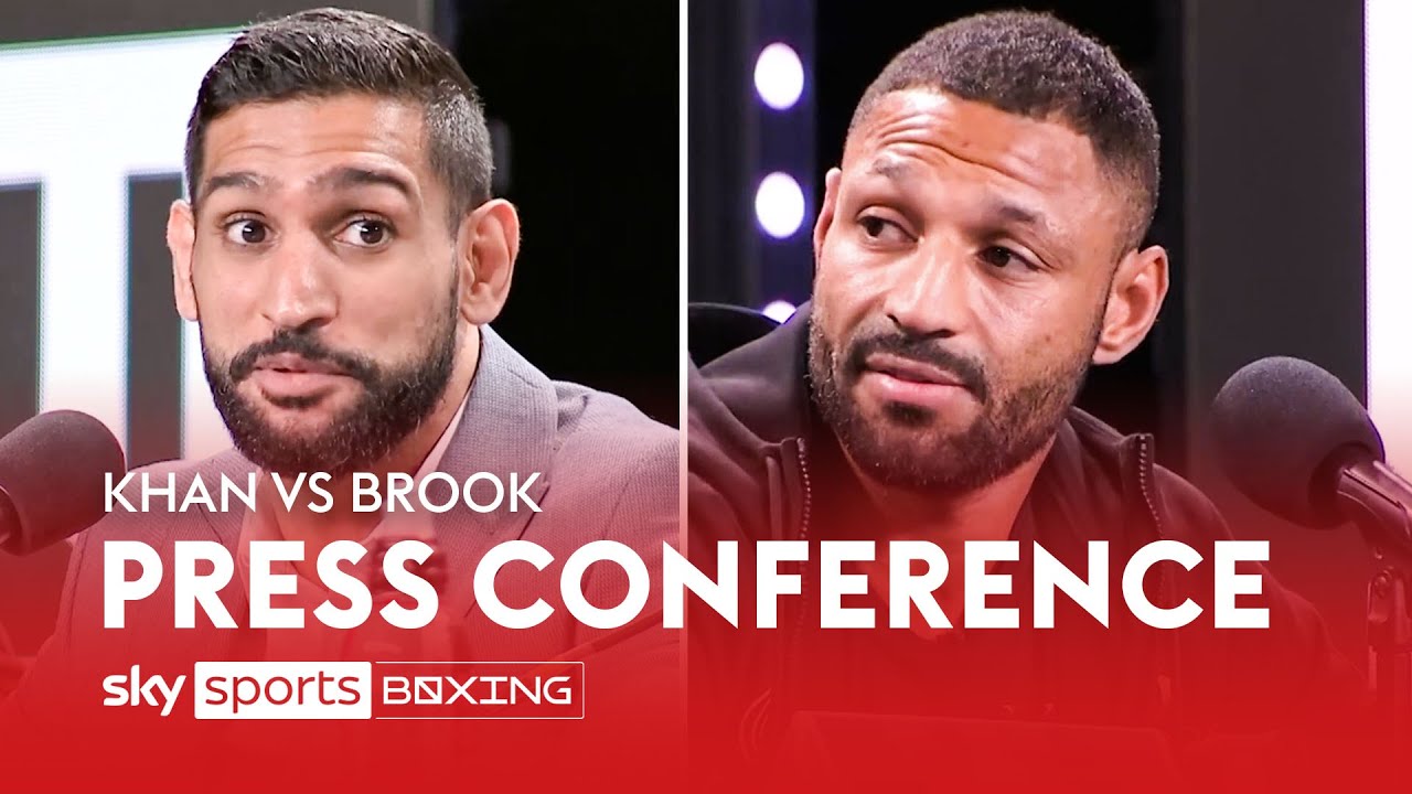AMIR KHAN VS KELL BROOK! 💥| PRESS CONFERENCE