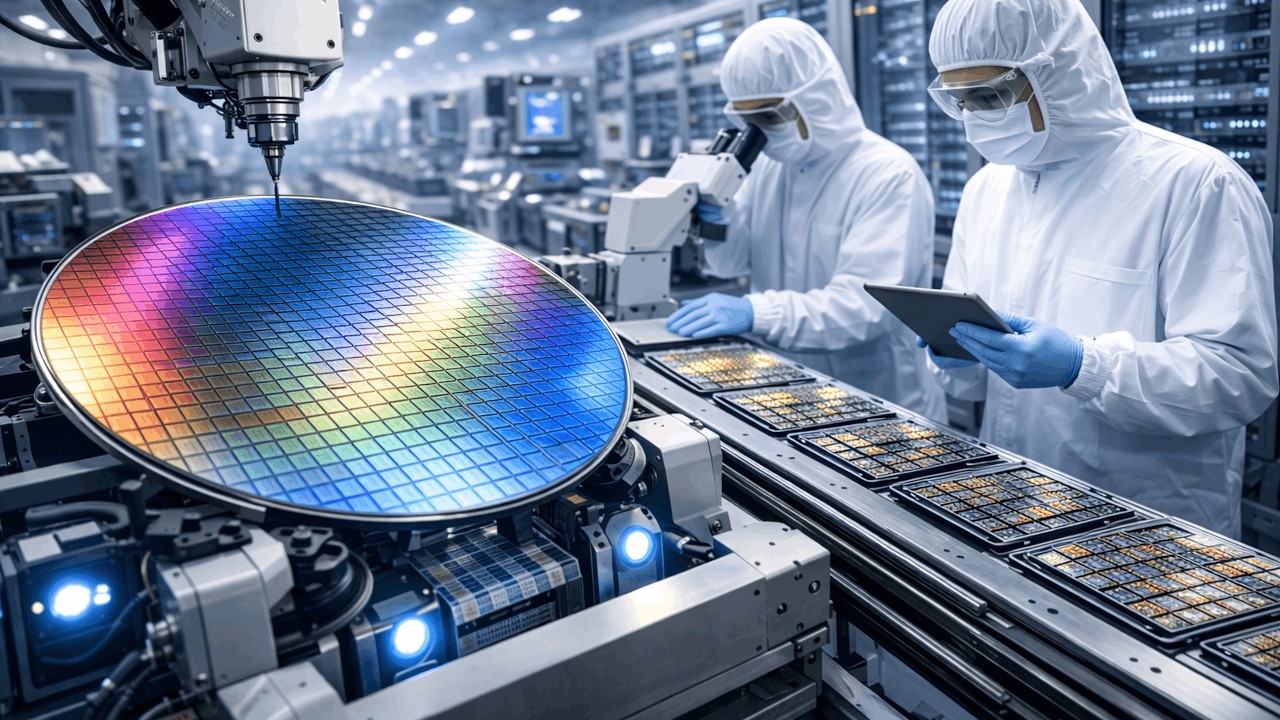 Semiconductor Chip Manufacturing Process | Inside a Modern Microchip Factory