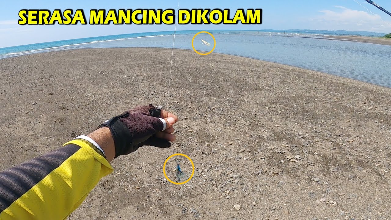 ULTRALIGHT CASTING - MANCING BABY GT COBA PAKAI RANGKAIAN UMPAN INI