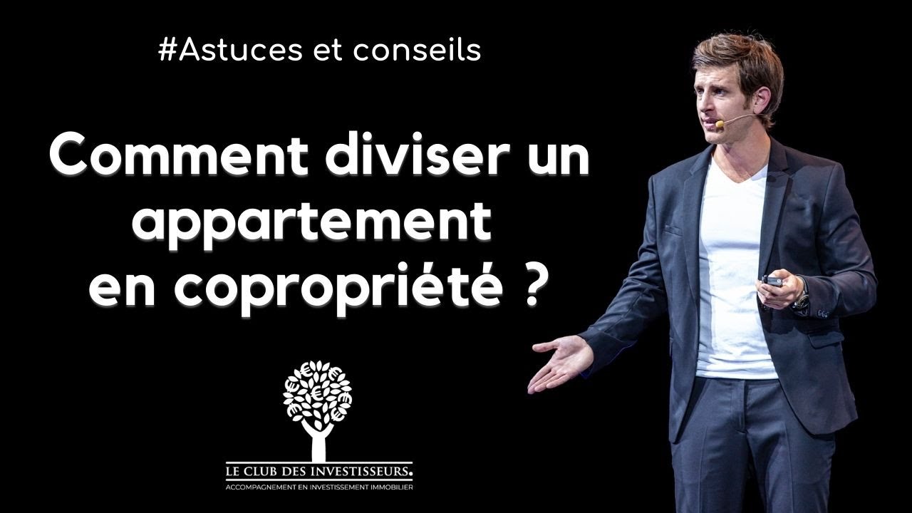 Comment diviser un appartement en copropri&eacute;t&eacute; ?