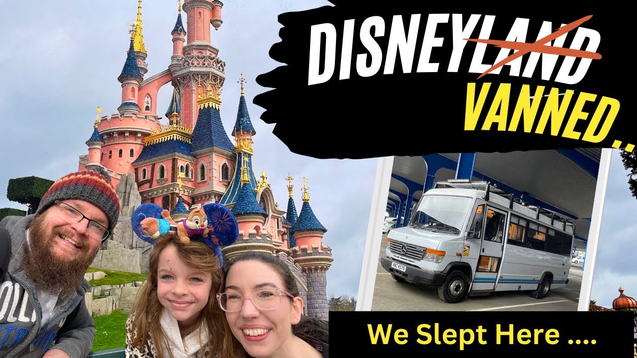 Disneyland Paris Car Park Camping: The Secret to a Magical Stay! Van Life Europe
