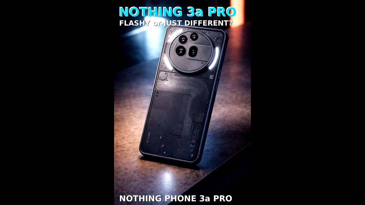 NOTHING PHONE 3A PRO- Nothing tried to be different… and this time it actually works.