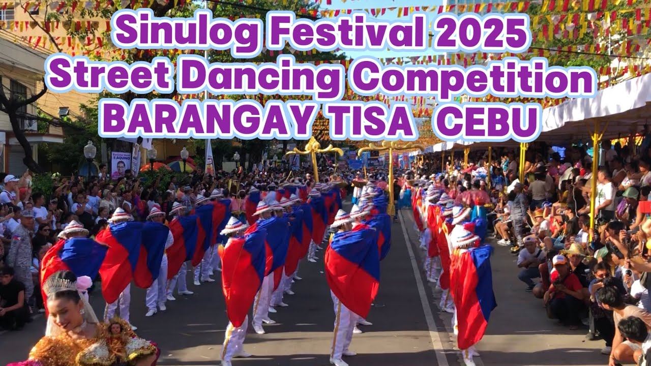 Sinulog 2025 STREET DANCING TISA Cebu City Parade | Sinulog Festival