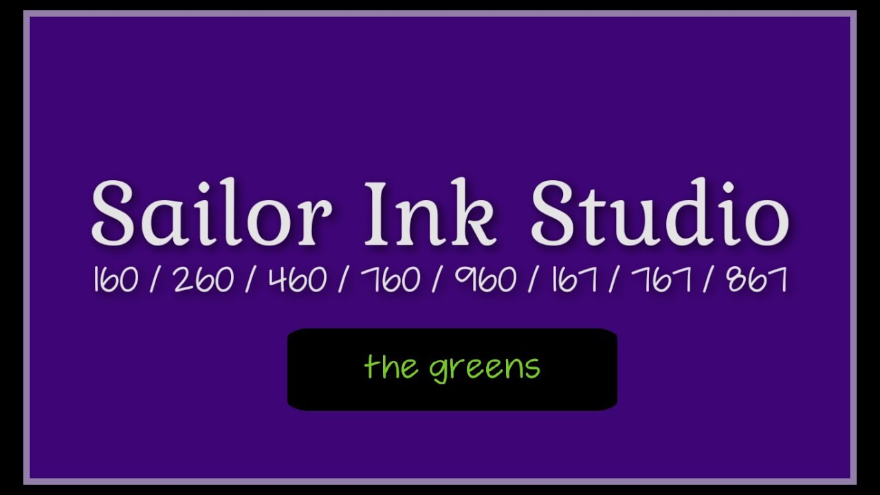 SWATCHES: Sailor Ink Studios 60s and 67s