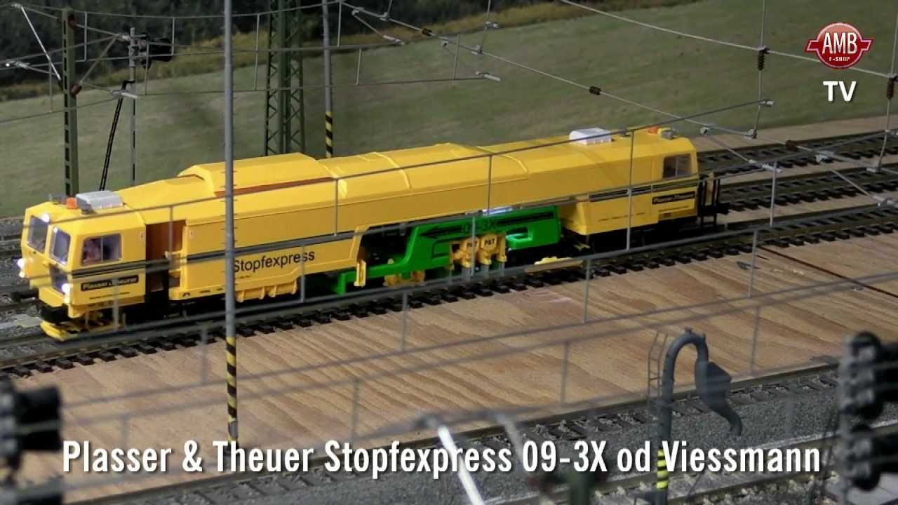 Podbíječka Plasser & Theuer Stopfexpress 09-3X od firmy Viessmann