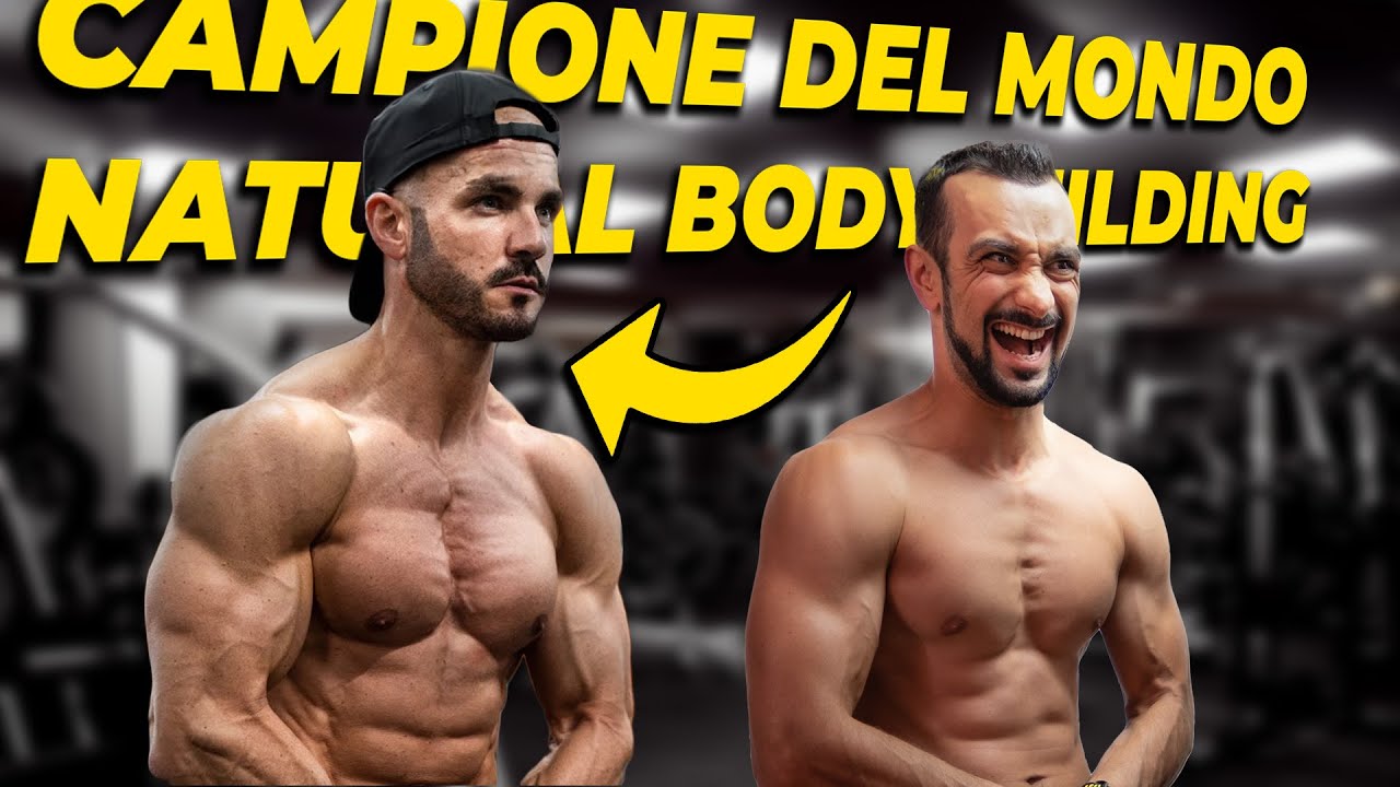 Mi alleno con il campione del mondo di natural bodybuiding, Massimo Brunaccioni!