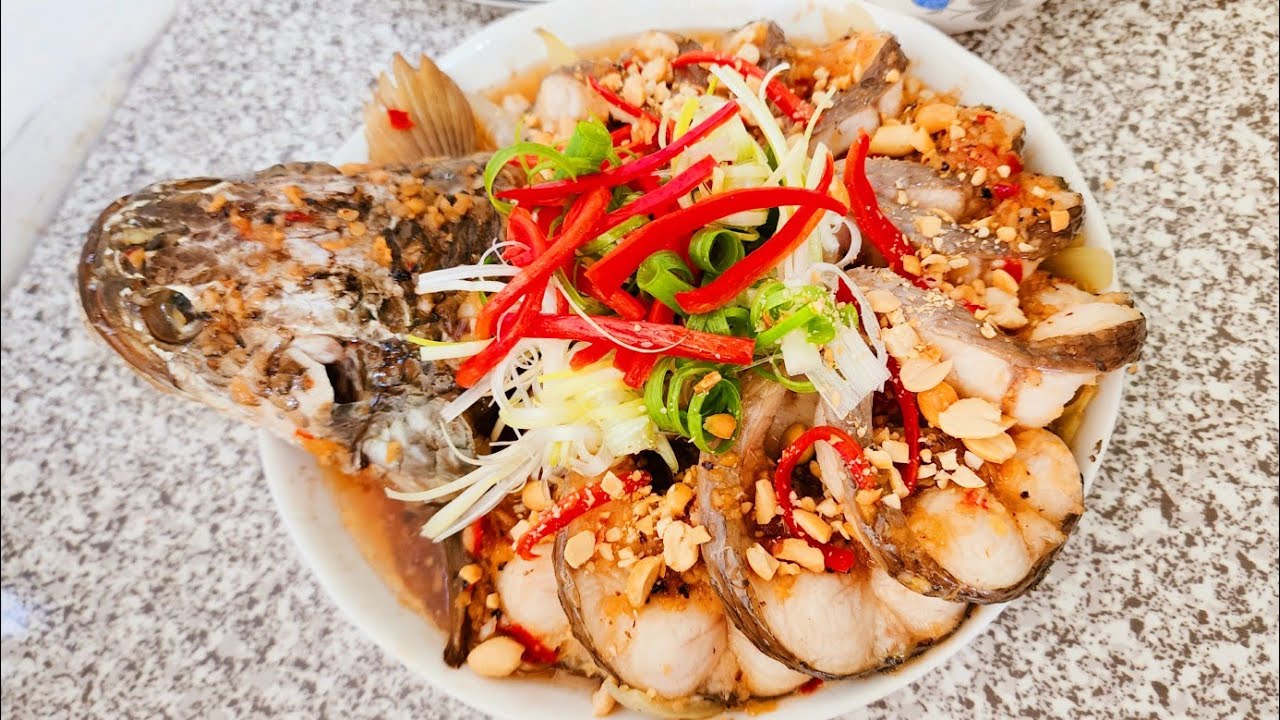 Cách làm cá lóc hấp bia thơm ngon chuẩn vị và mẹo khử mùi tanh cá lóc cực dễ #355