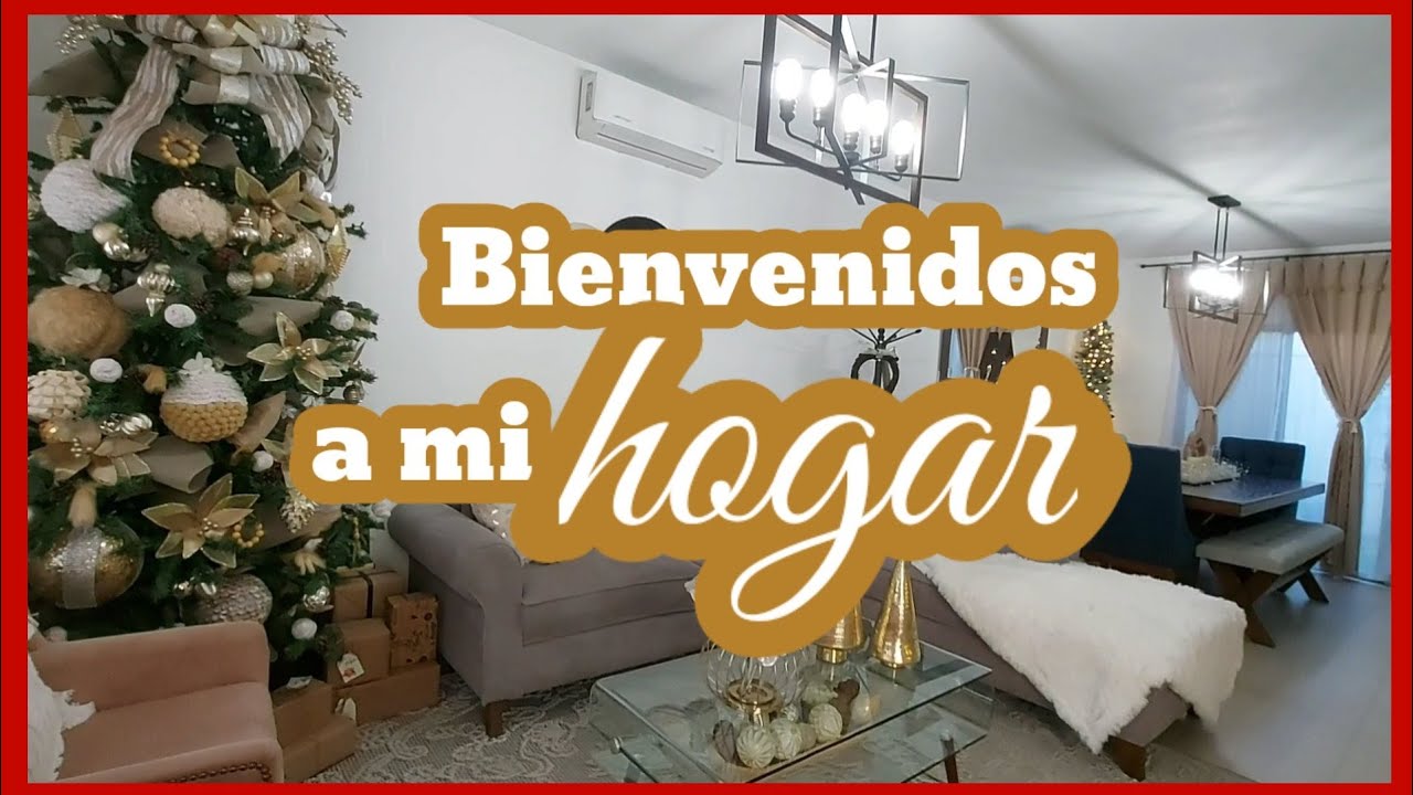 Bienvenidos a mi hogar🏡|Tour por mi casa|Cómo decoré para navidad🌟🎄🌲🔔💫☃️🎁