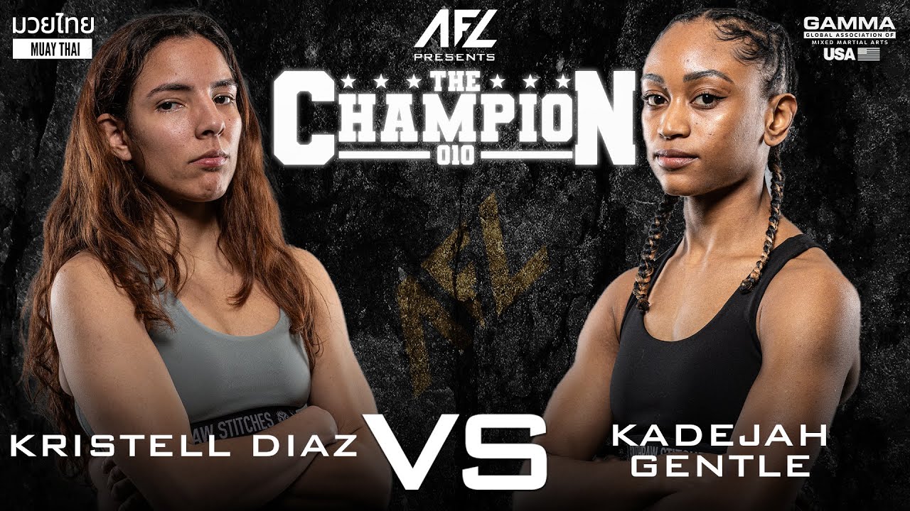 Kristell Diaz Vs Kadejah Gentle Full Fight | AFL Promotions | Muay Thai | FightNight