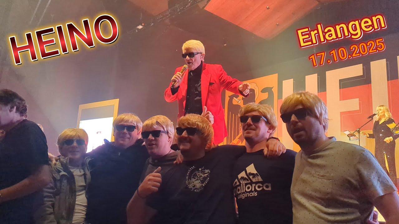 HEINO - 17.10.2025 - Erlangen - das triumphale FINALE der SHOW