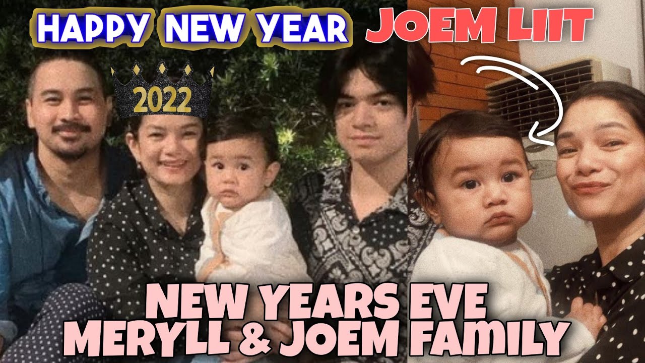 MERYLL SORIANO & JOEM BASCON FAMILY NEW YEARS EVE. FULL OF LOVE🥰