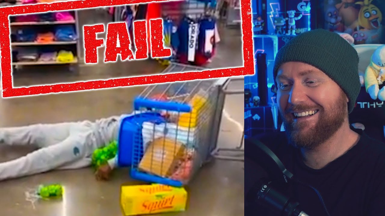 Reacting To Funny Fail Videos!