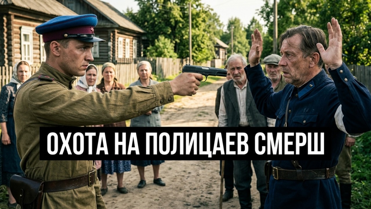 ОБЛАВА СМЕРШ НА ПОЛИЦАЕВ - ОПЕРАЦИЯ в селе РОЩИ (1944)
