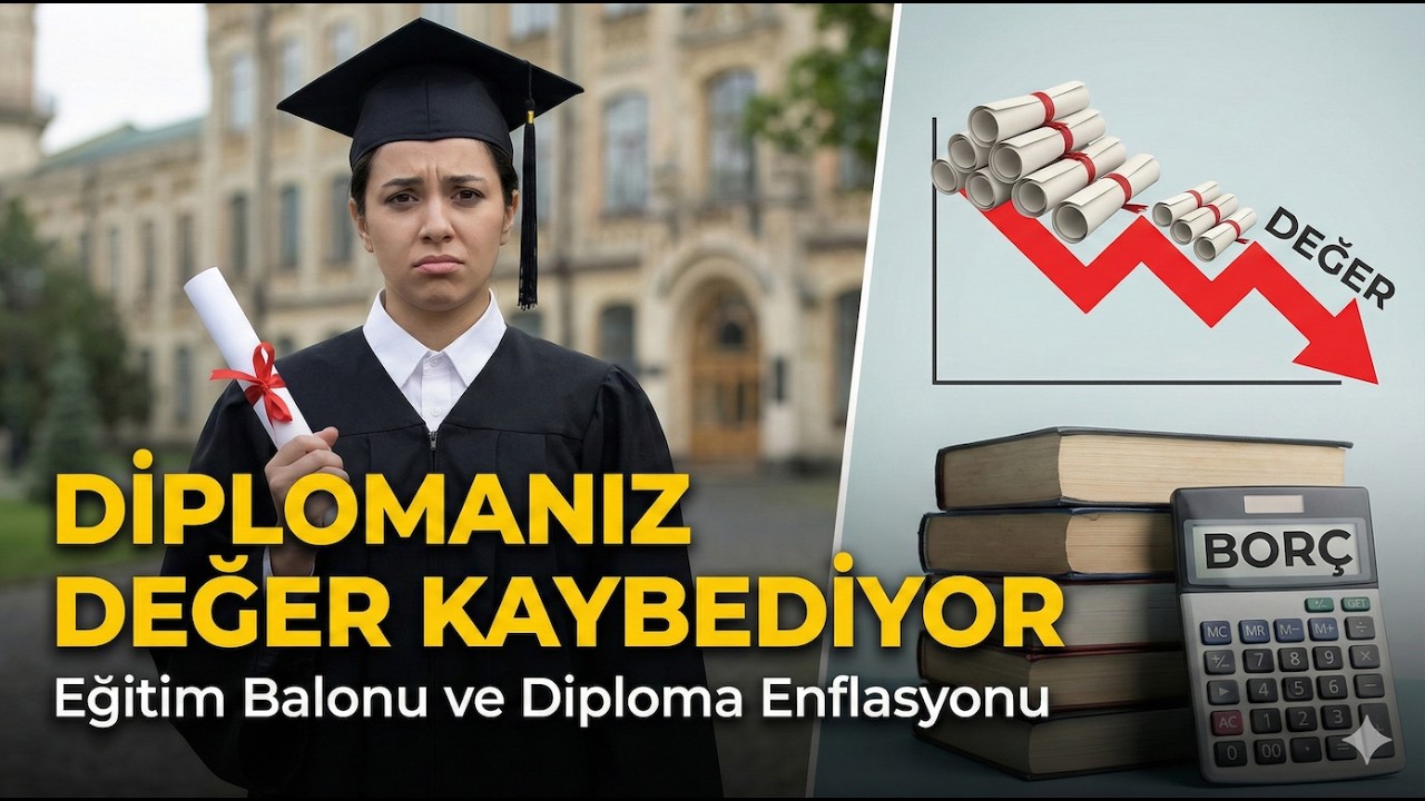 Diplomanız Neden Çöp Oldu? | Eğitim Balonu ve Diploma Enflasyonu