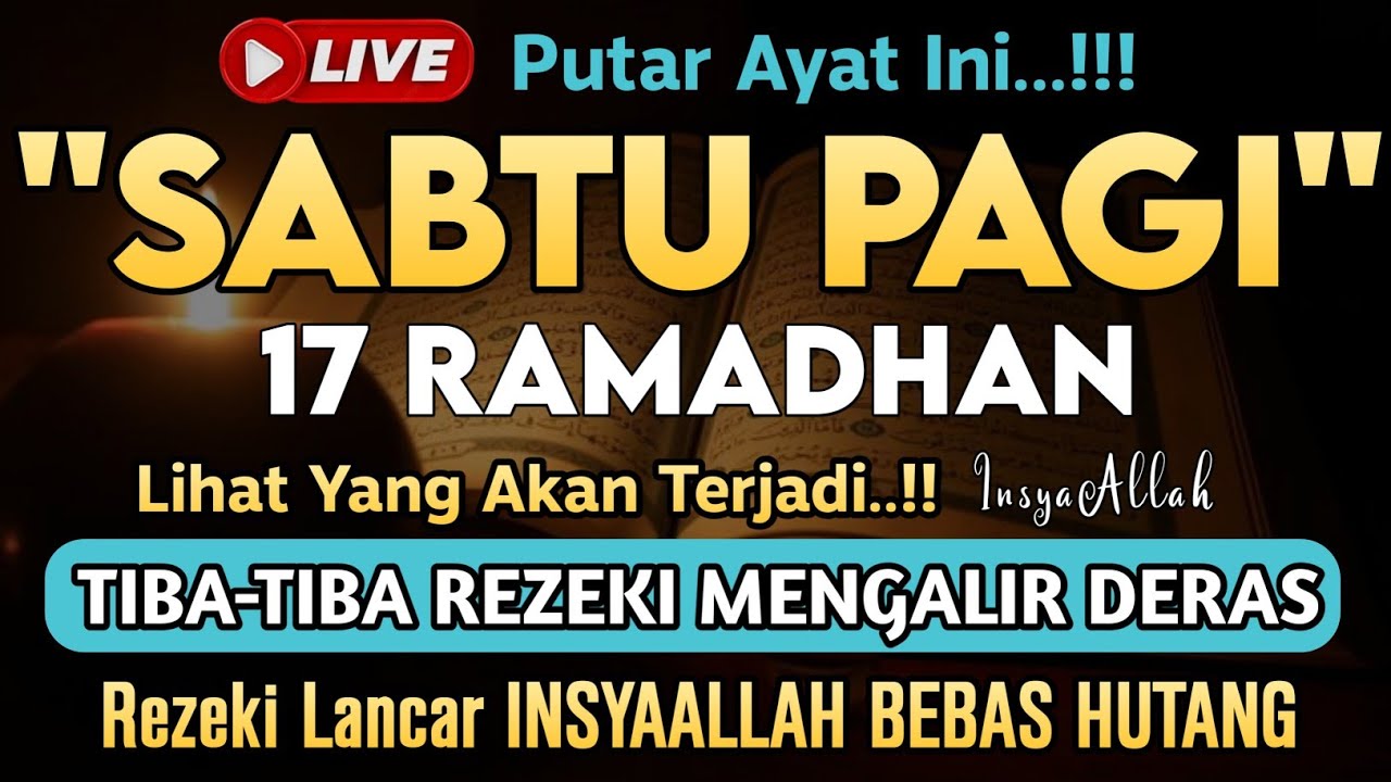 🔴LANGSUNG DIKABULKAN..‼️CUKUP PUTAR SEKALI DAN DENGARKAN, 100 RIBU MALAIKAT TURUN | REZEKI LANCAR