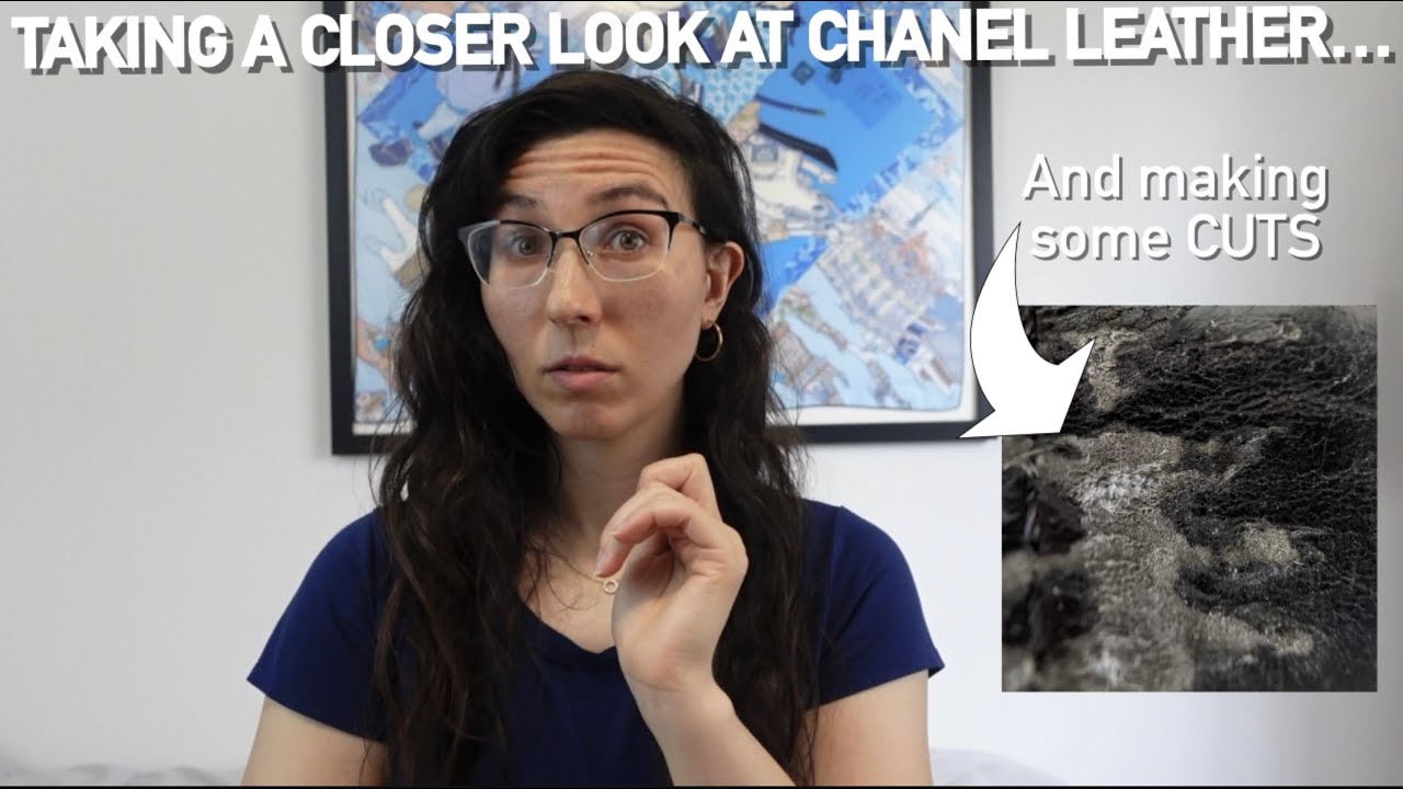 WHAT IS THE CHANEL 22 BAG REALLY MADE OF? Is it even REAL leather? Let's take a closer look...