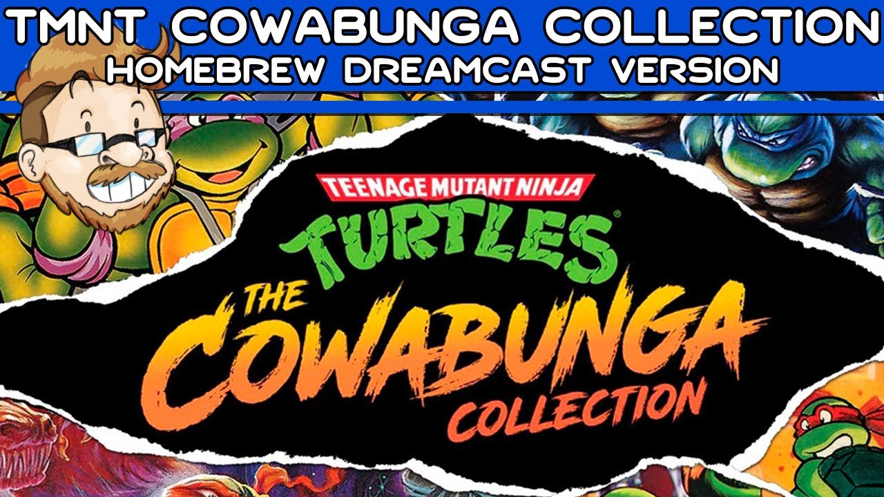 Dreamcast Version of TMNT Cowabunga Collection