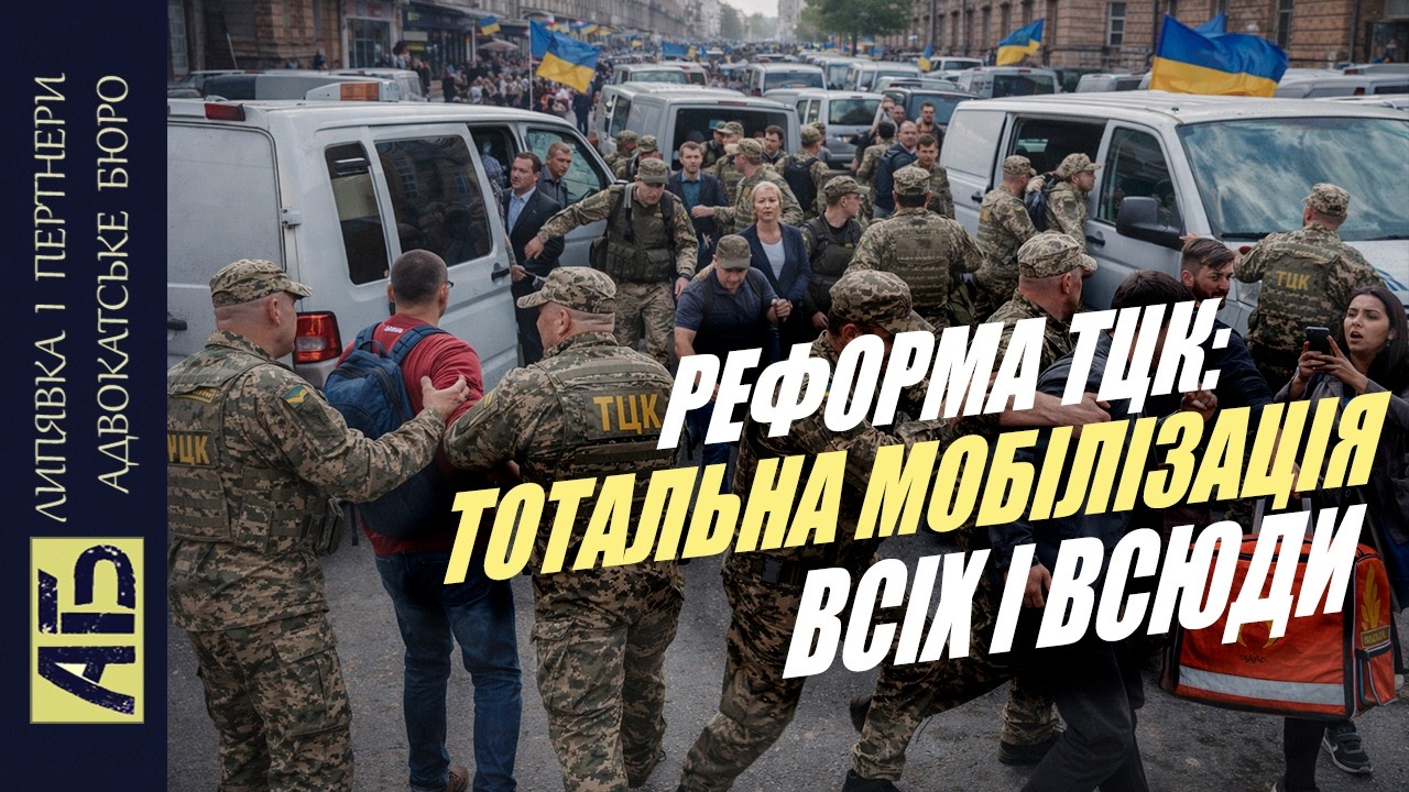 Терміново! Реформа бусифікації - Тотальна мобілізація без Правил Всіх і Всюди