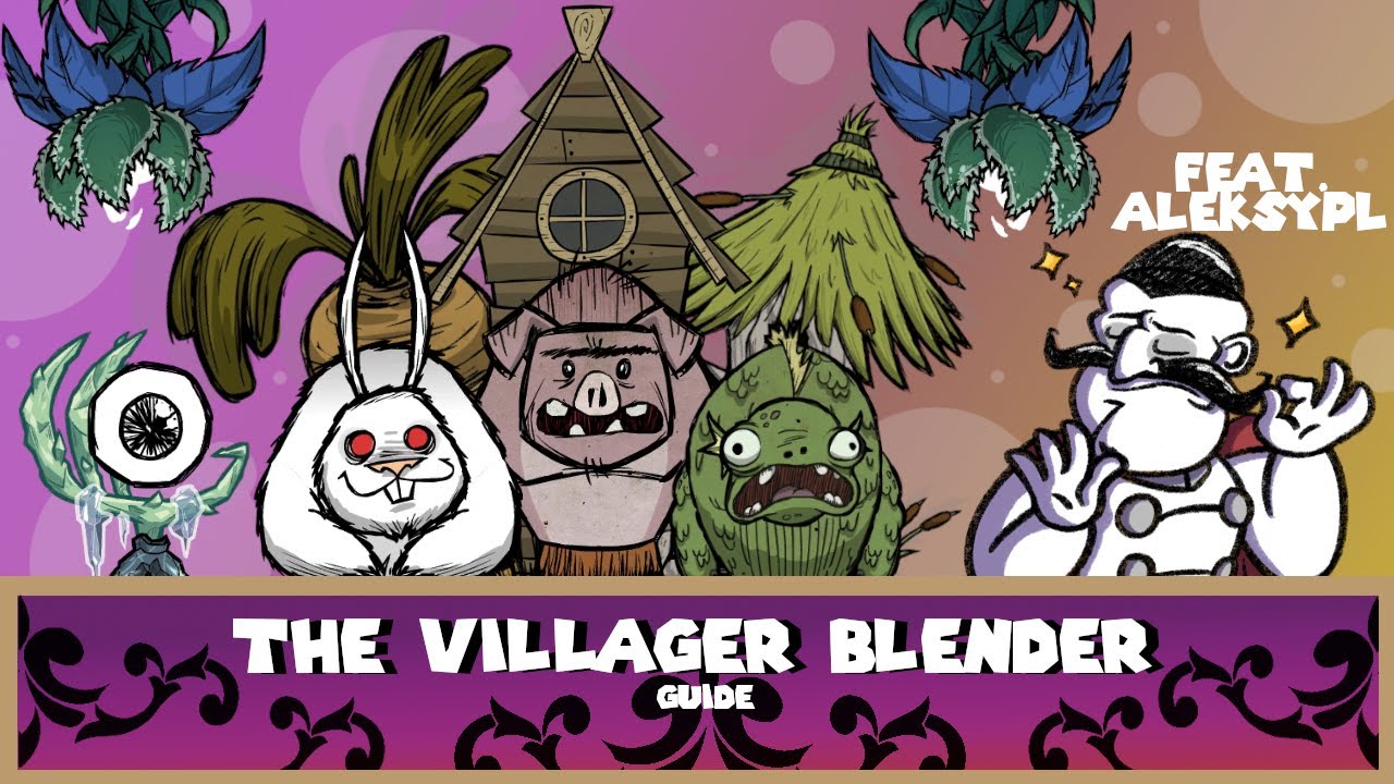 Don't Starve Together | Pig, Merm and Bunnyman Farm | Guide | Feat. AleksyPL