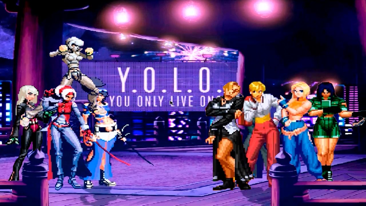 Kof Mugen ¡Kula Team VS Mature, King, Blue Mary & Leona!