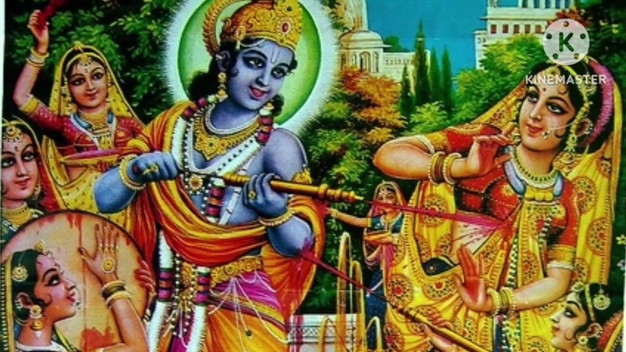 अरे सखी री। रंग बरसे आज राधा के दरबार में। सुंदर भजन।