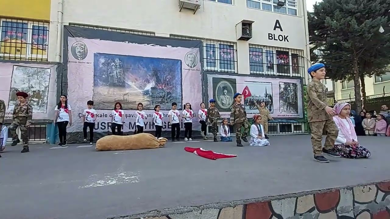 KAMİL SARIAYDIN İLKOKULU  18 MART ÇANAKKALE ZAFERİ  GÖSTERİSİ 2 A SINIFI -2023-