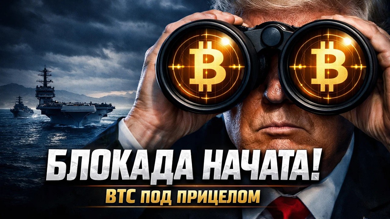 БЛОКАДА ИРАНА: ЧТО ЖДЕТ КРИПТОРЫНОК В БЛИЖАЙШИЕ ДНИ? | Крипта не спит 13.04.2026