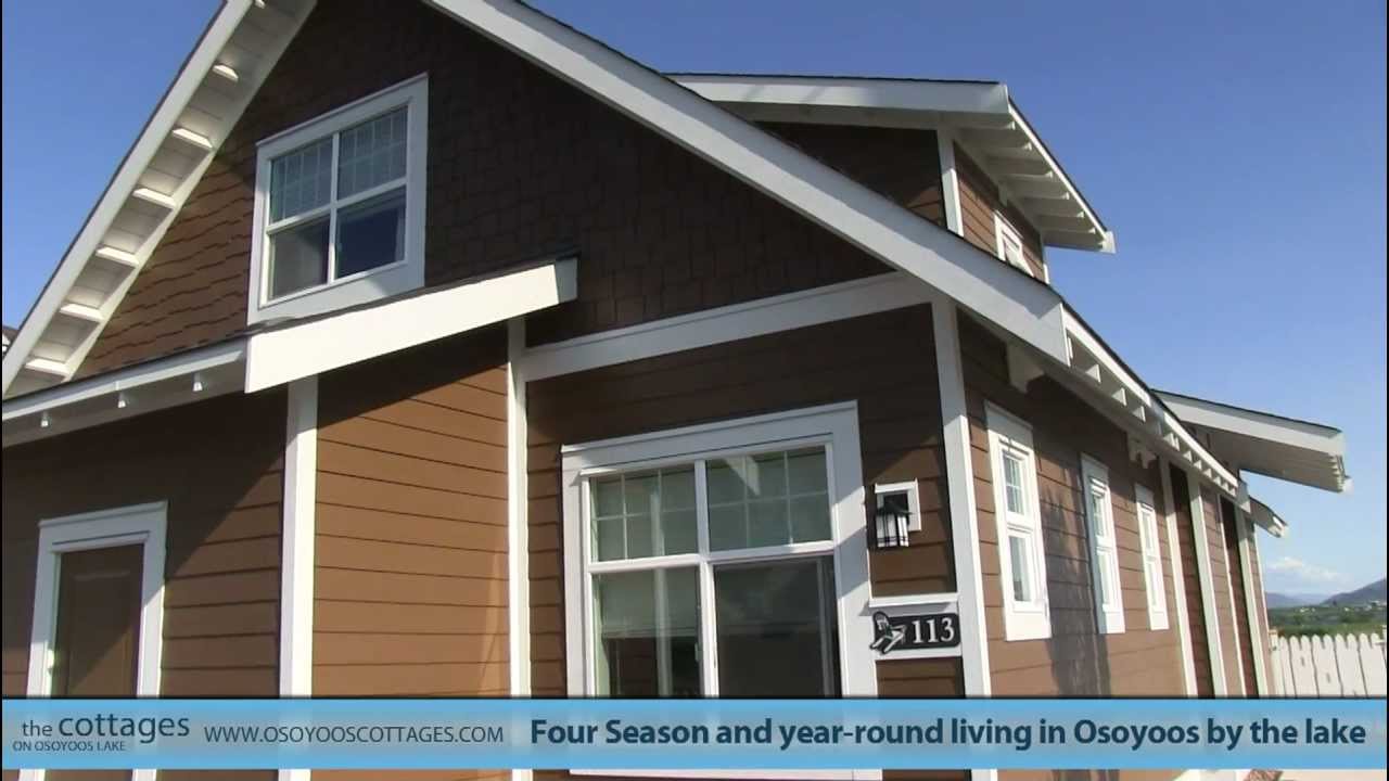 Four season and year round living at The Cottages on Osoyoos Lake