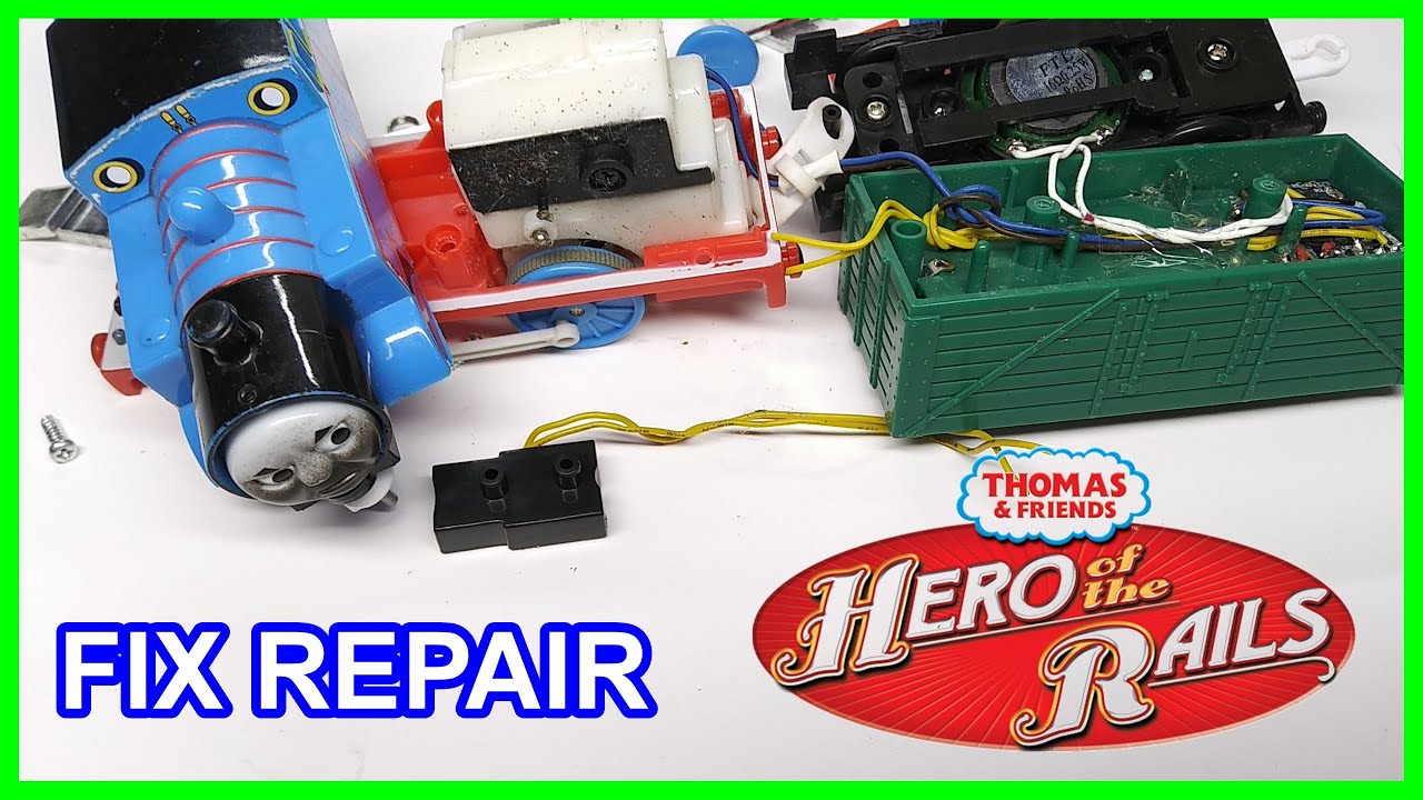 Trackmaster Flip face Talking Thomas Hero of the Rails wire fix repair