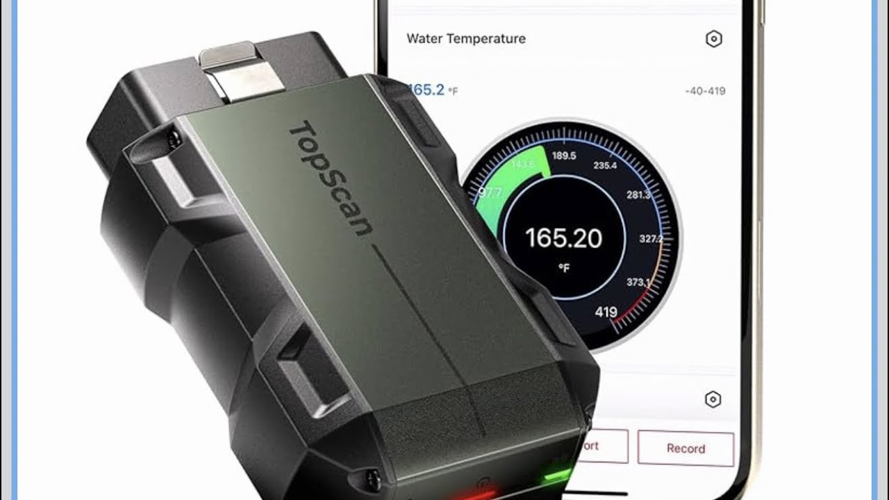 Распаковка и тестирование TopDon TopScan Master