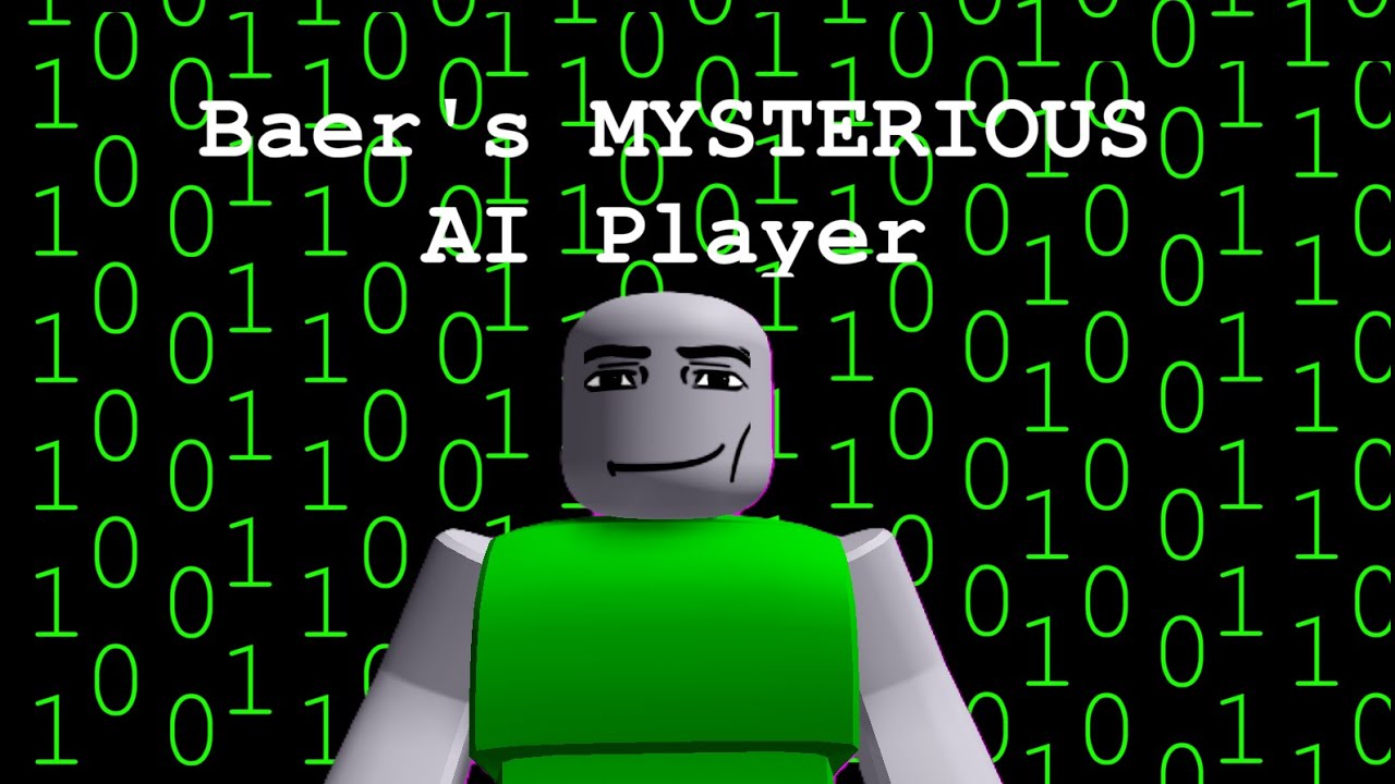 Investigating an AI Bot in Roblox Baer
