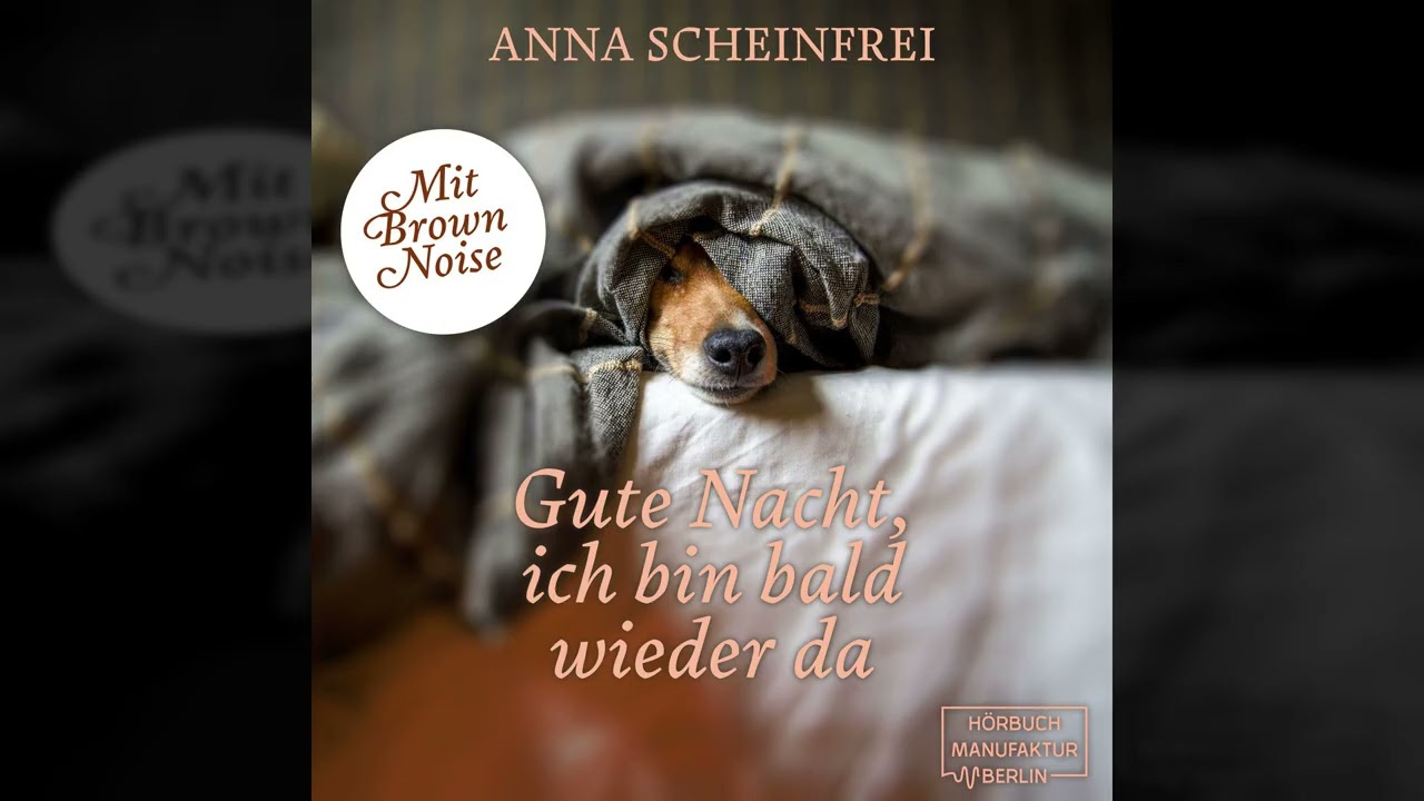 Anna Scheinfrei - Gute Nacht, ich bin bald wieder da - DogCalm - Brown Noise