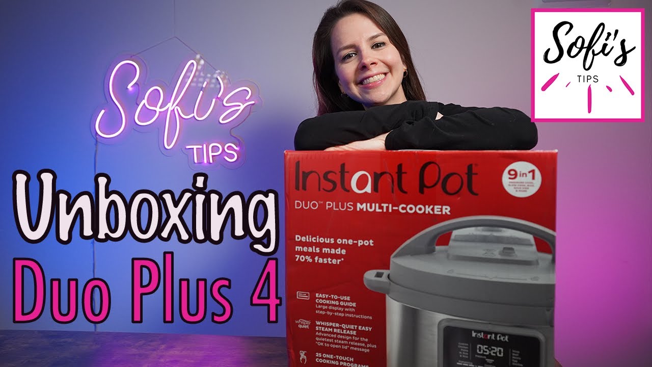Instant Pot Duo Plus V4 6-quart Olla electrica a presion ¿silenciosa? UNBOXING, como se usa ESTRENO😍