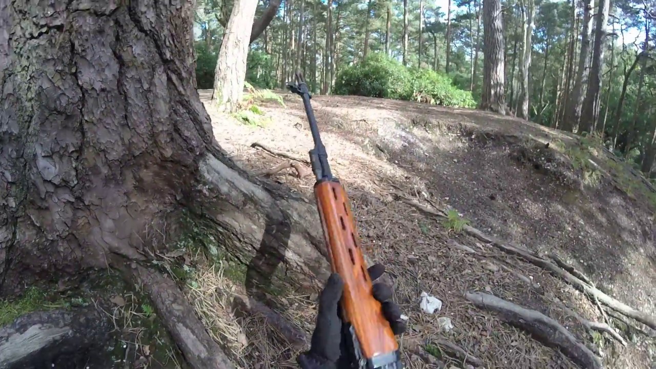 supressing the nest @ NAE national airsoft festival 2017 (WE SVD /ACE-VD, LCT AK105)