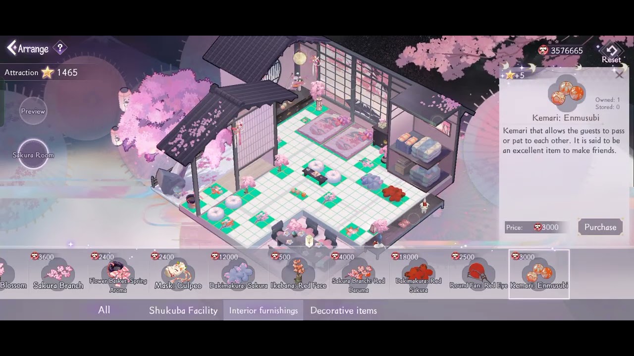 [Onmyoji: Card Game] Shotengai: Sakura Room