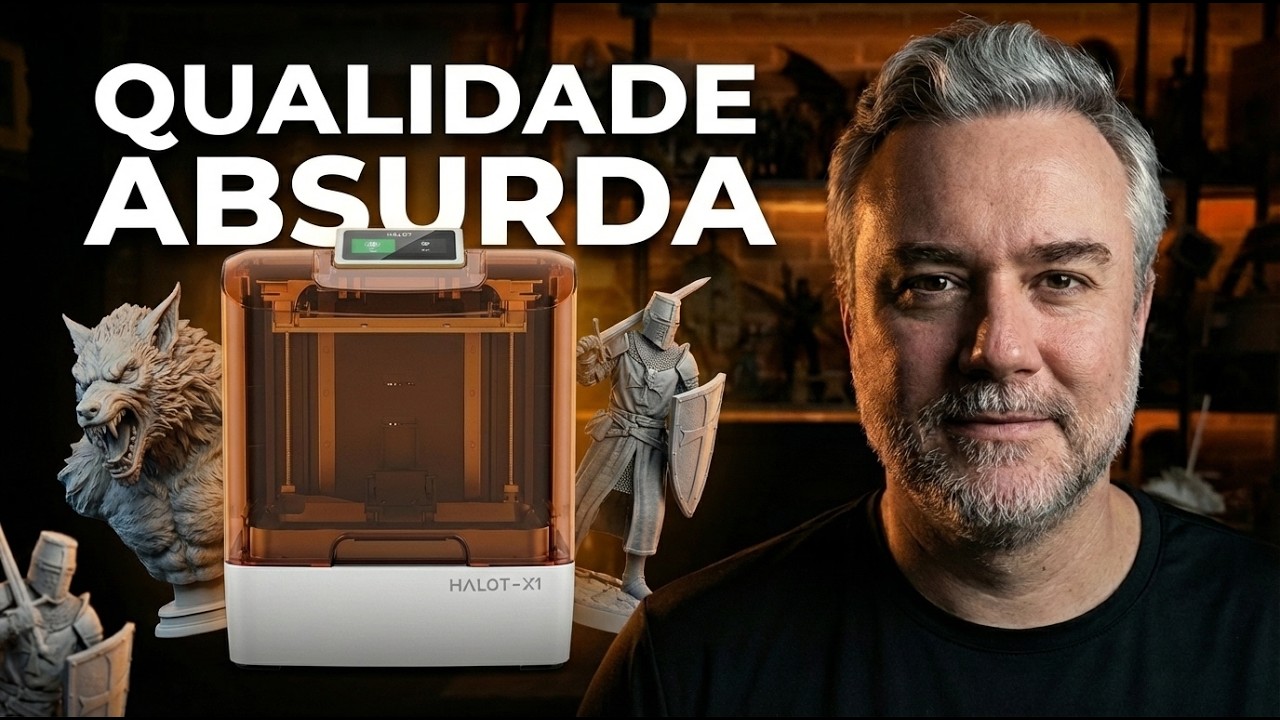 Creality Halot X1: A Impressora 3D Mais Facil Que Ja Testei