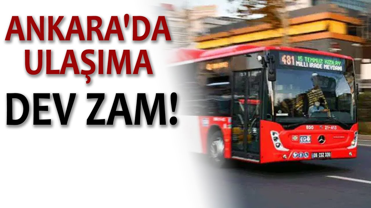 Ankaralılar Bedava Ulaşım Beklerken Zam Geldi