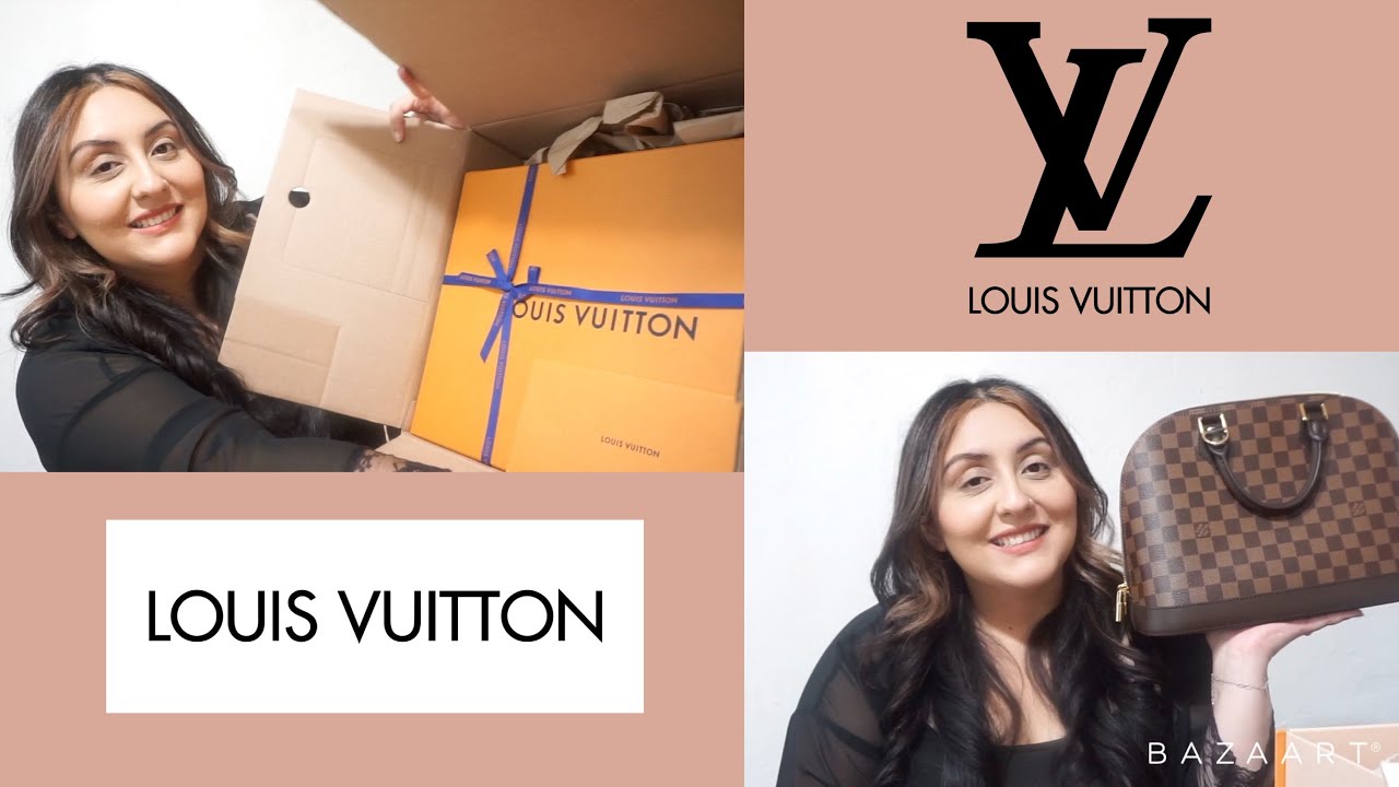 LOUIS VUITTON Alma PM Damier Ebene UNBOXING