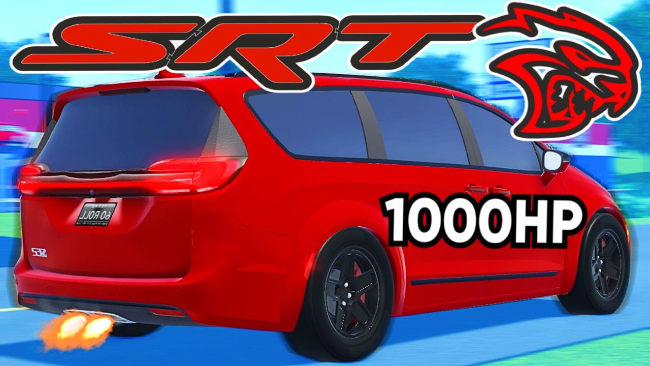 Roblox Roleplay - TURNING MY HELLCAT MINIVAN INTO A DRAG RACING DEMON