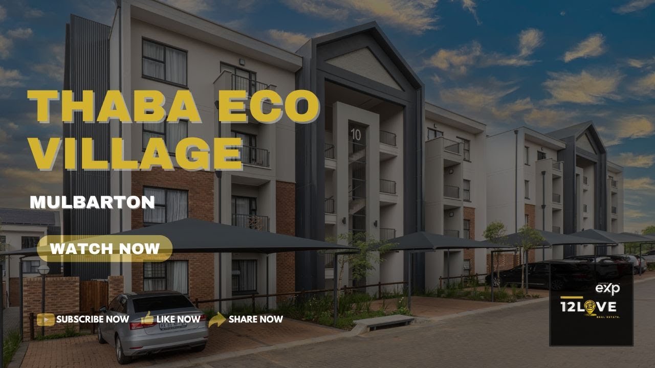 Modern Ground-Floor 3-Bedroom Oasis in Thaba Eco Village