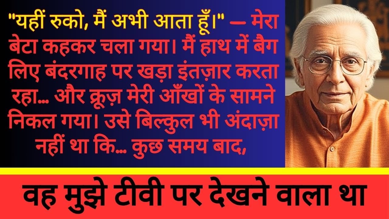 मेरे बच्चों ने मुझे पोर्ट पर छोड़कर क्रूज़ पर चले गए