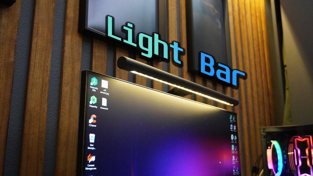 Making a Monitor LIGHT BAR  (Desk Lamp)