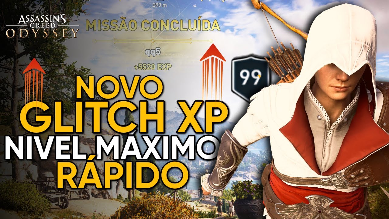 AC ODYSSEY - NOVO GLITCH XP 2025 NIVEL MÁXIMO MAIS RÁPIDO!