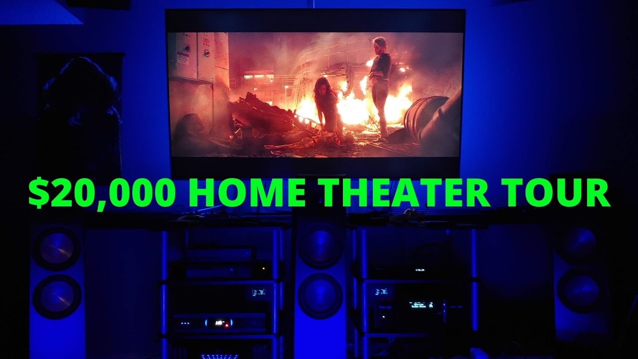 NON DEDICATED ATMOS 7.2.4 GAMING ROOM & HOME THEATER TOUR - Klipsch, Denon, Marantz, Samsung
